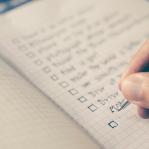 Feasibility checklist